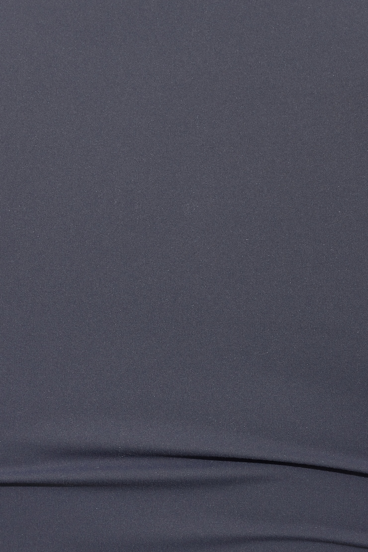 Sleek Crewneck Long Sleeve Top, Odyssey Grey, large
