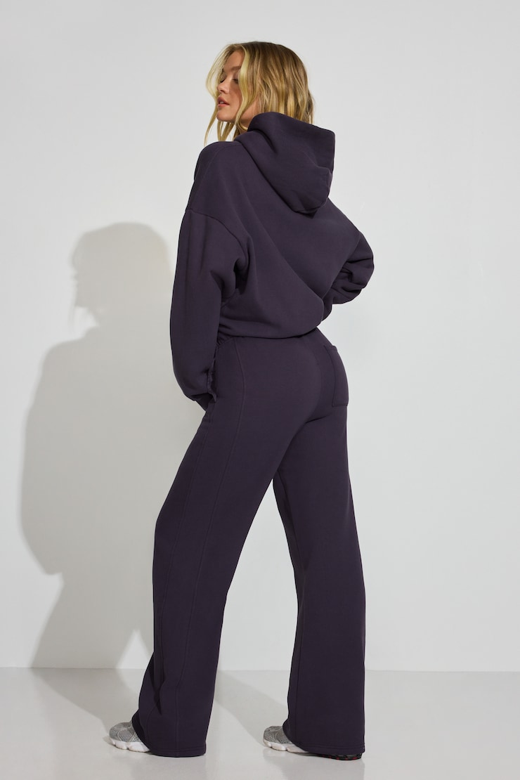 UltraFleece Straight Leg Sweatpants, Perky Plum Purple, large