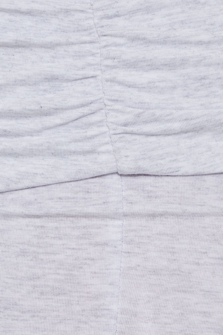 Foldover Flare Knit Pant, Spring Grey Mix, large