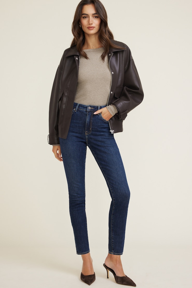 Goldie Stretch High Rise Skinny Leg Jeans