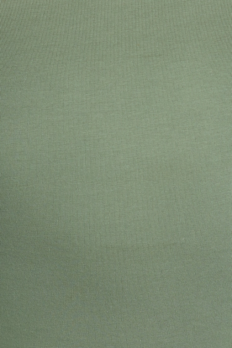 Estelle Long Sleeve T Shirt , Soft Khaki Green, large
