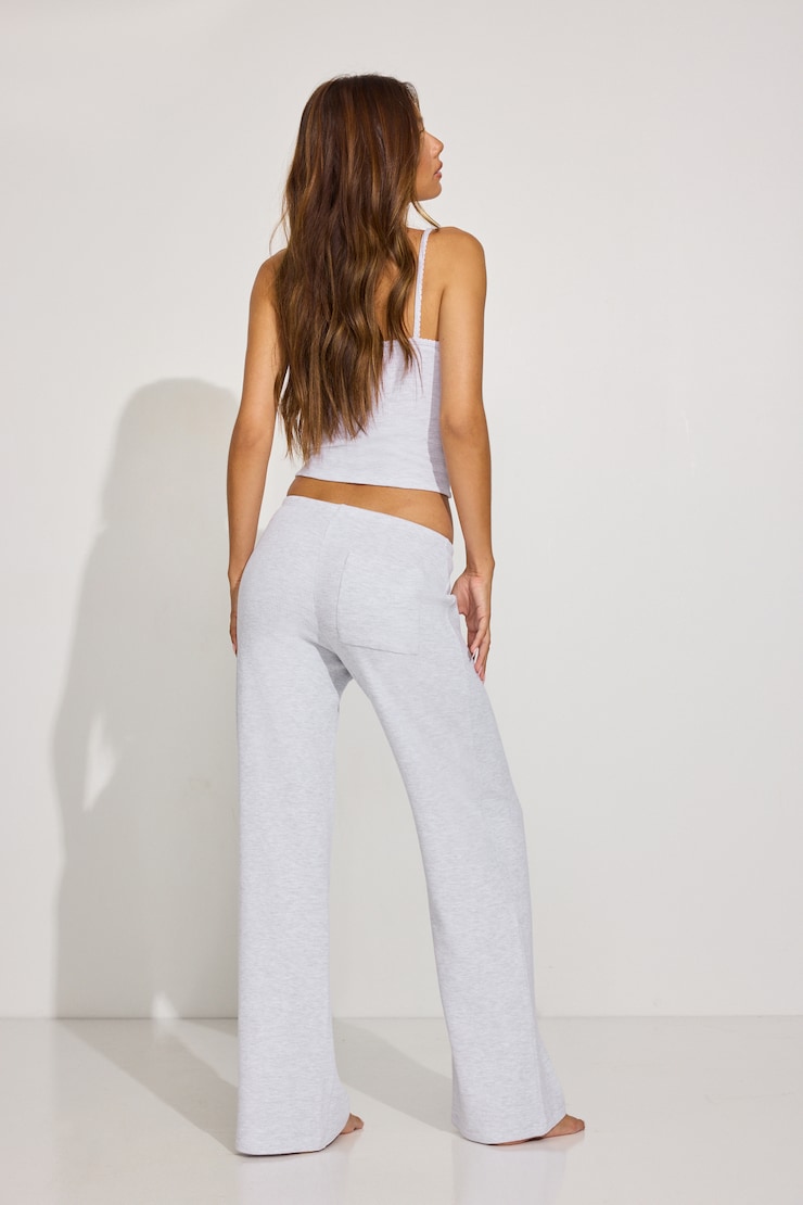 Waffle Pants, Spring Grey Mix, large