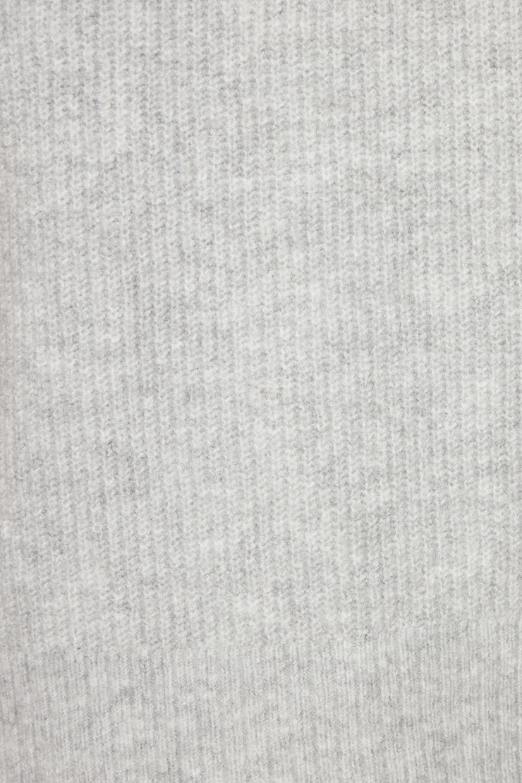 Heavenlyarn™ Mock Neck Sweater Vest Light Grey Mix large