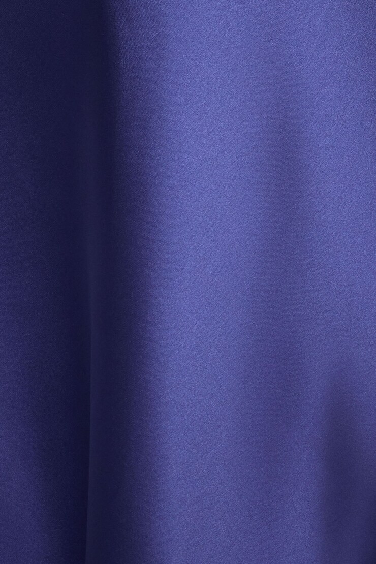 Halter Satin Maxi Dress Skipper Blue large