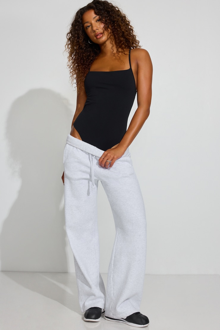 Cageback Bodysuit, Jet Black, large