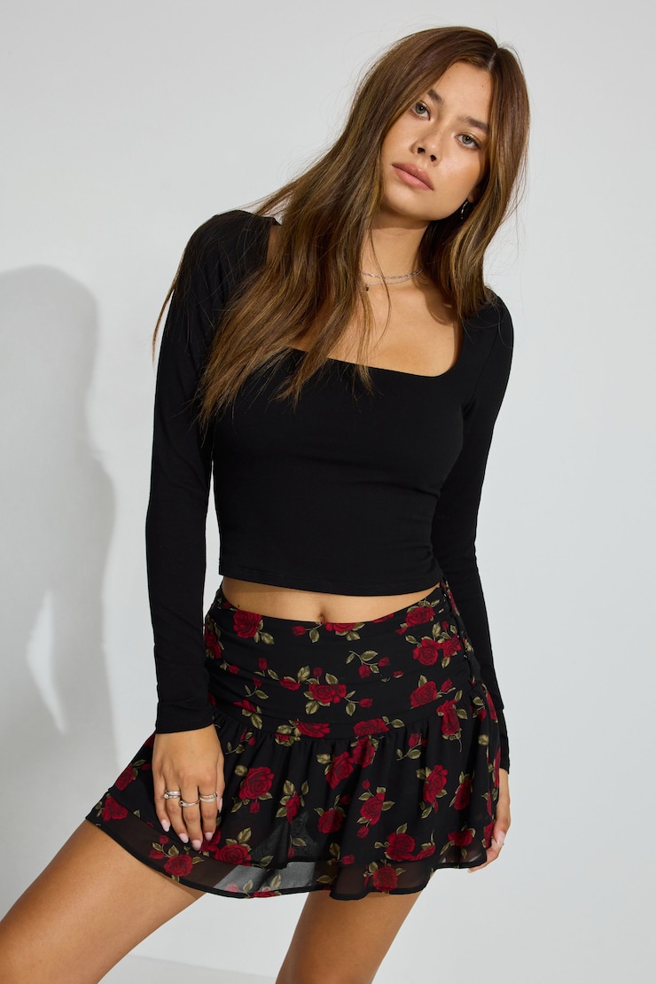 Georgina Tiered Skort