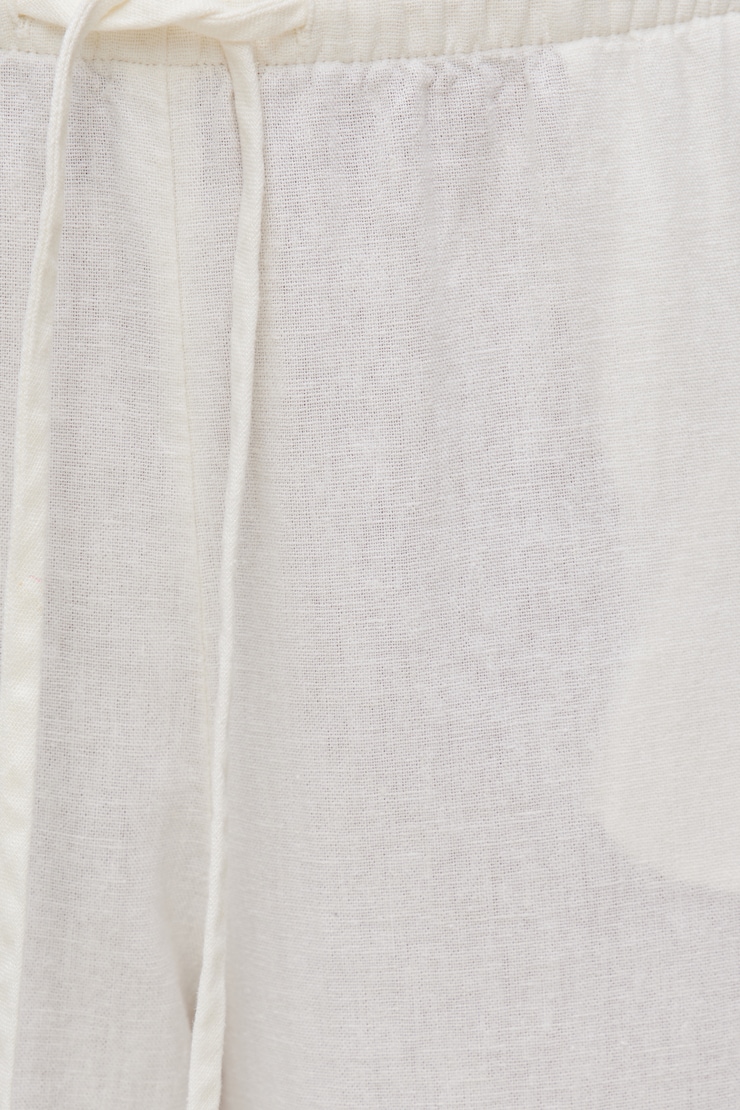 Leo Linen Wide Leg Pants