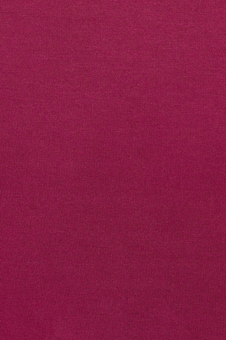 Fluid Off Shoulder Top, Sour Cherry Burgundy, large