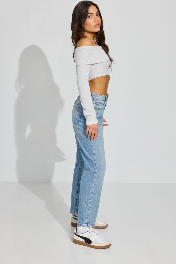 Vintage Straight Jean, Fed Blue, large