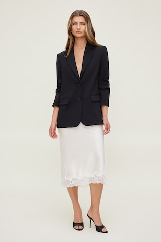 white dress black blazer Bow Blazer Dress – BCBGMAXAZRIA main image 0