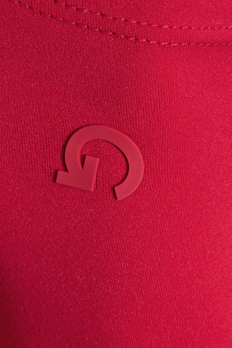 Active Square Neck Romper, Jester Red, large
