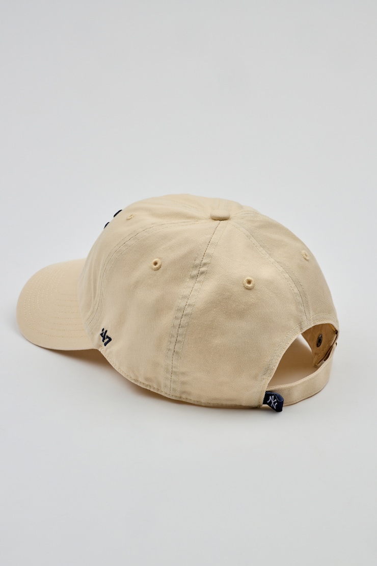 47 BRAND Clean Up Cap  - NY, Natural/Navy, large
