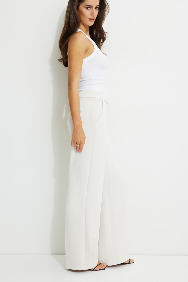 Yasmin Airflow Straight Leg Pants Polished Pearl large