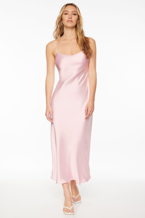a line pink dresses Elegant Straps Sleeveless A-Line Prom Color:Coconut evening party or any modest dresses PRETTYGARDEN Womens A Line