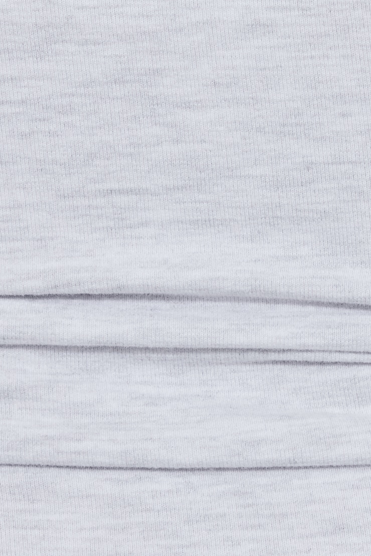 StretchTerry Plunge Halter Top, Spring Grey Mix, large