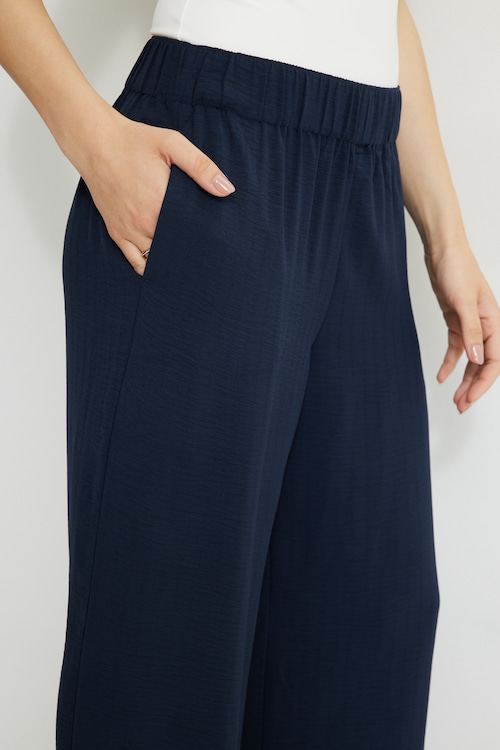 Pantalon large femme Bleu | Cache Cache
