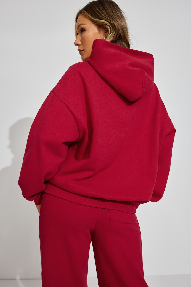 UltraFleece Hoodie, Jester Red, large
