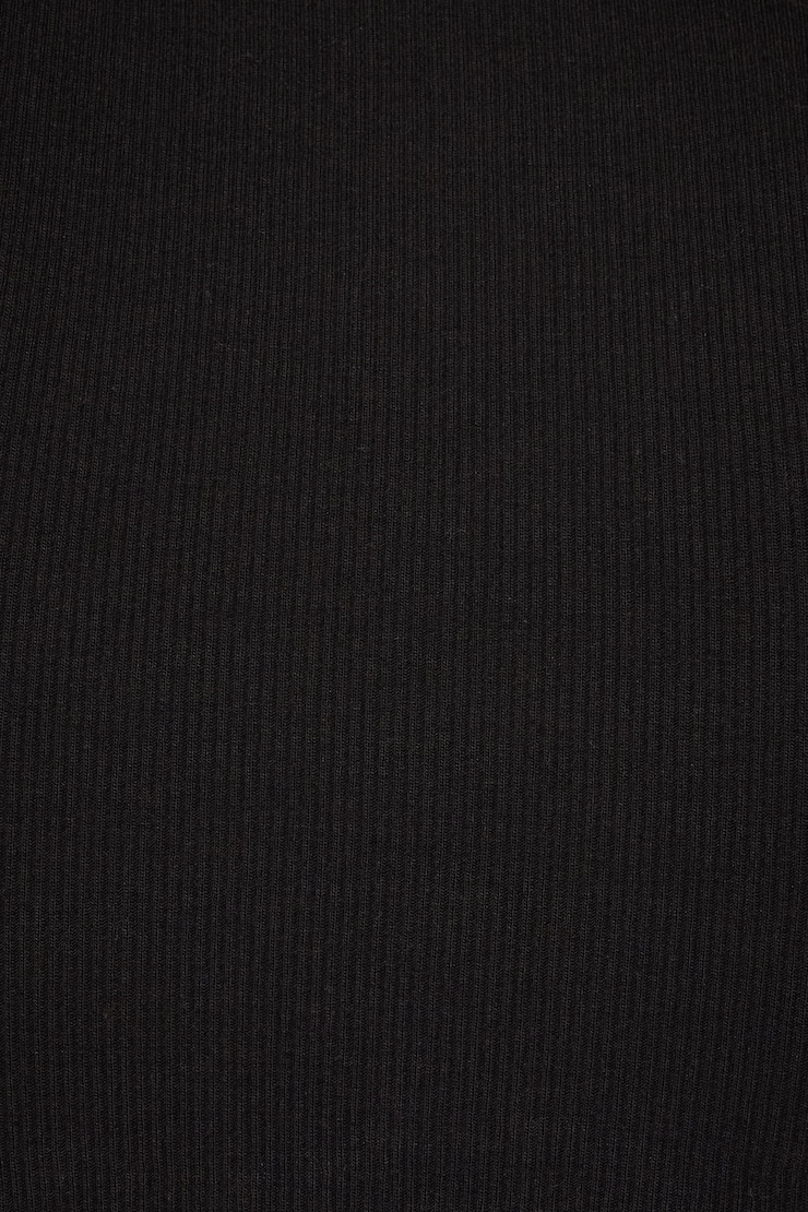 Camden Scoop Neck Crop Top  Jet Black  large
