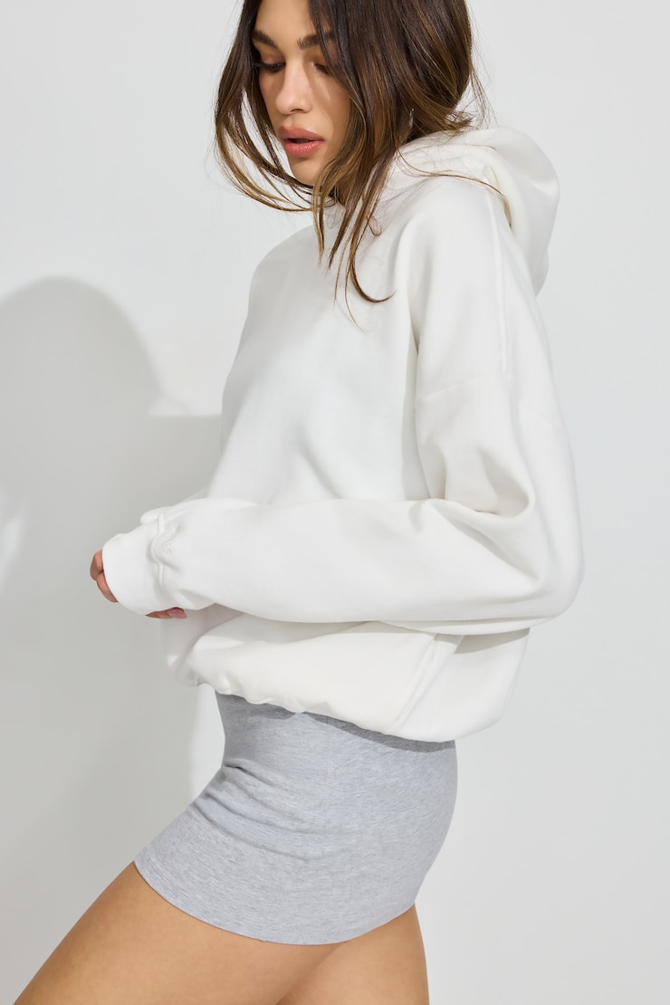 UltraFleece Hoodie, Snow White, large