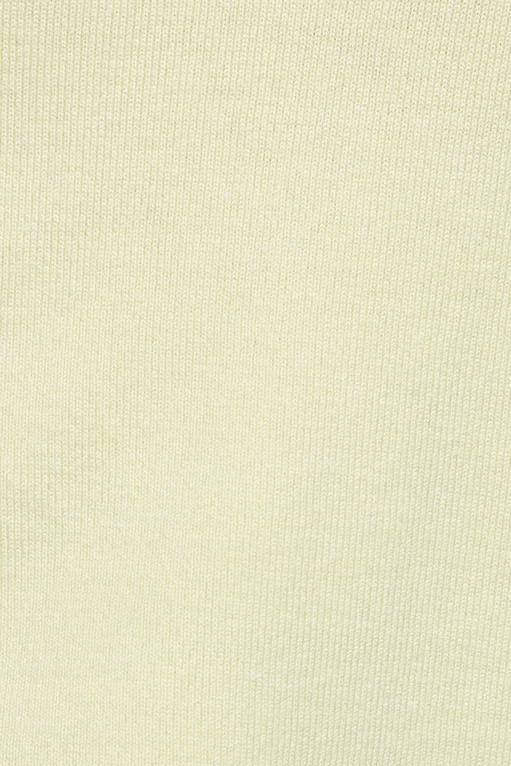 Rae Asymmetric Fine Sweater, Pear Sorbet Yellow, large