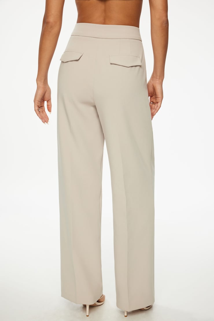 Yasmin Straight Leg Pants Ashes Of Roses Beige large