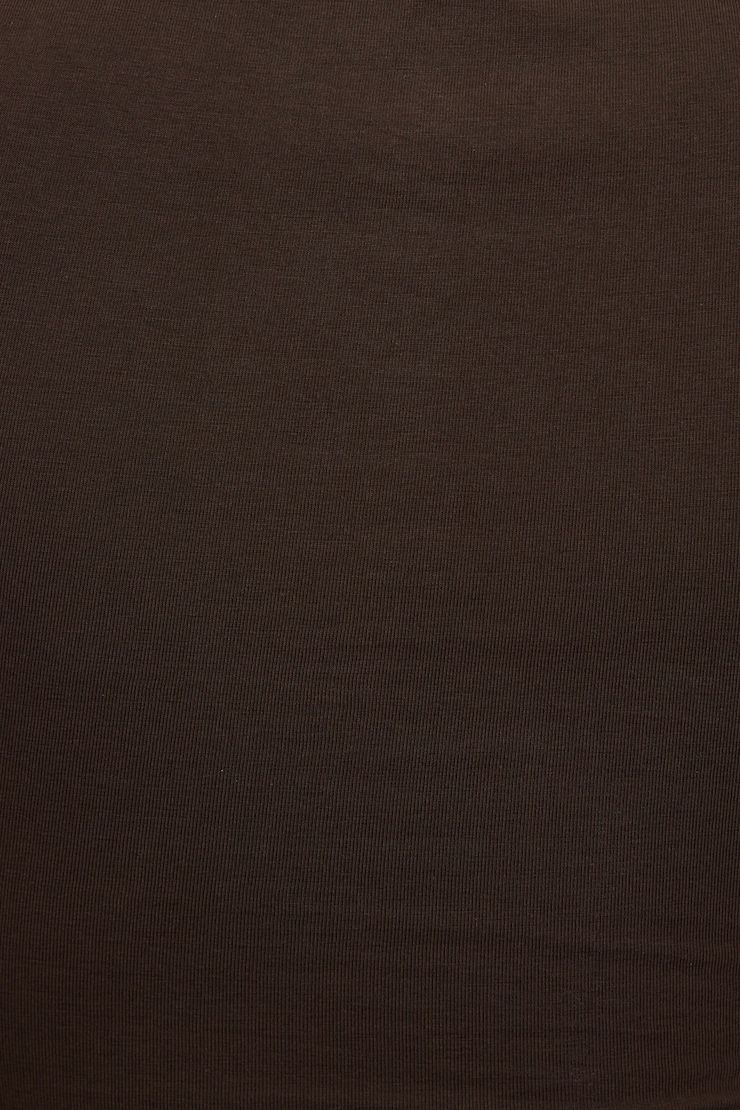 Portia Square Neckline T Shirt, Armadillo Brown, large