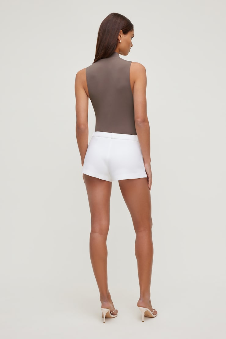 Clean Mini Shorts Bright White large