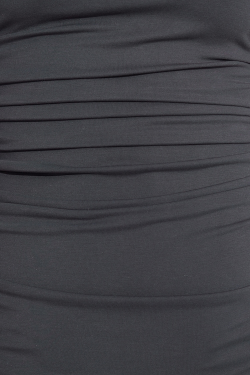 garage ruched dress Ruched Drop Waist Romper Dress