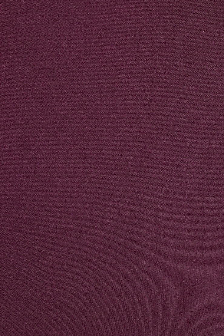 Wide Boat Neck Banded Tee