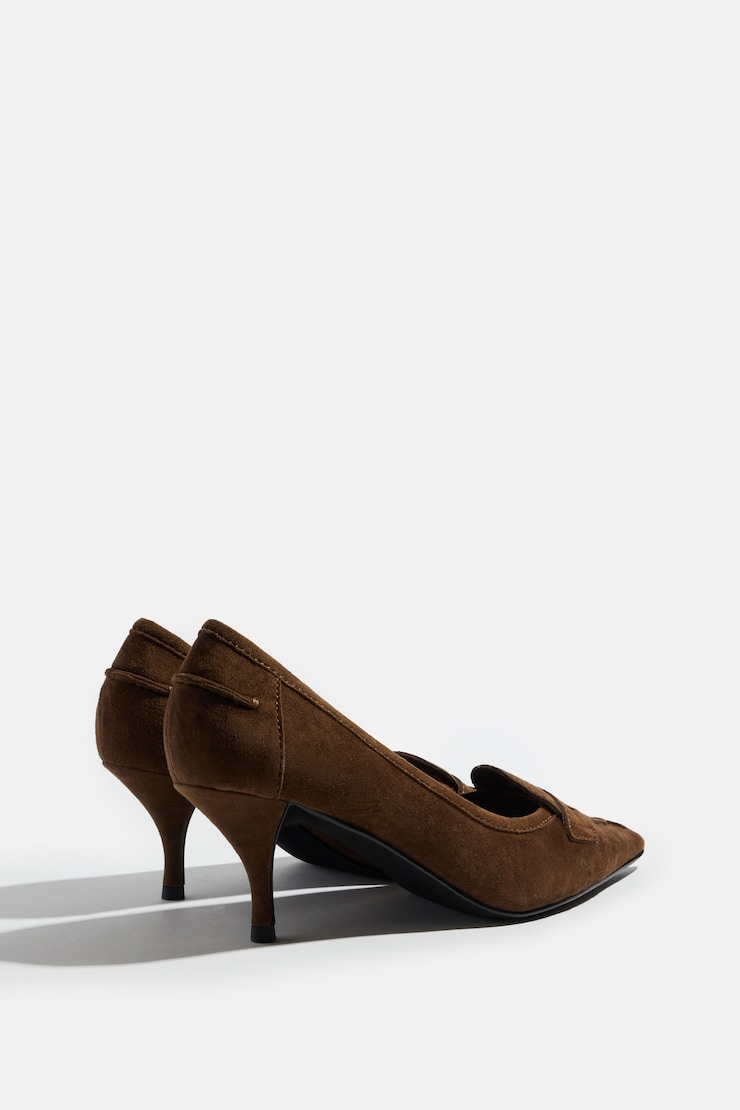 JEFFREY CAMPBELL | Thena Heels Dark Brown large