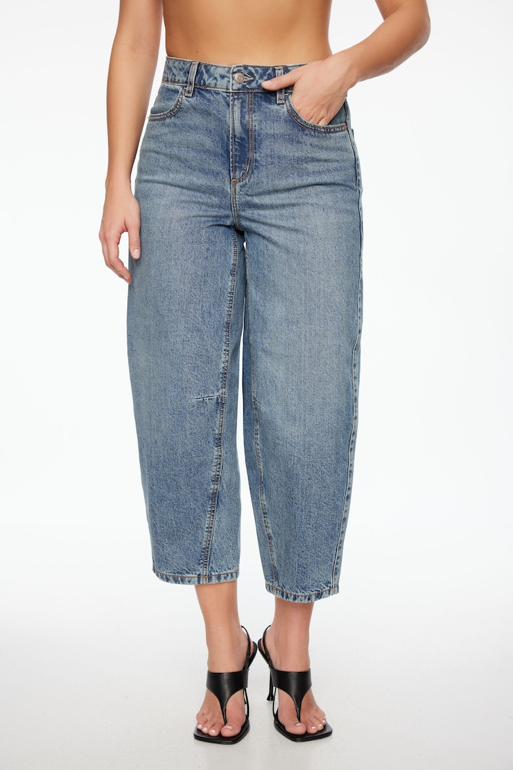 Blair High Rise Barrel Leg Jeans