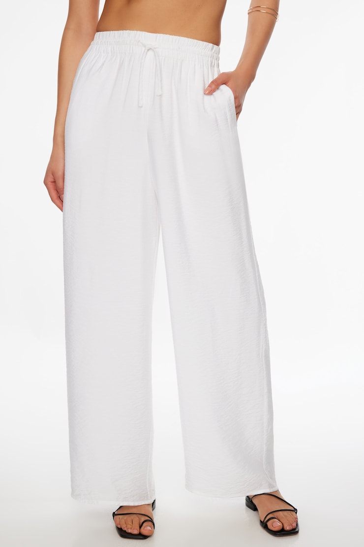 Rafaelle Wide Leg Pants Bright White large