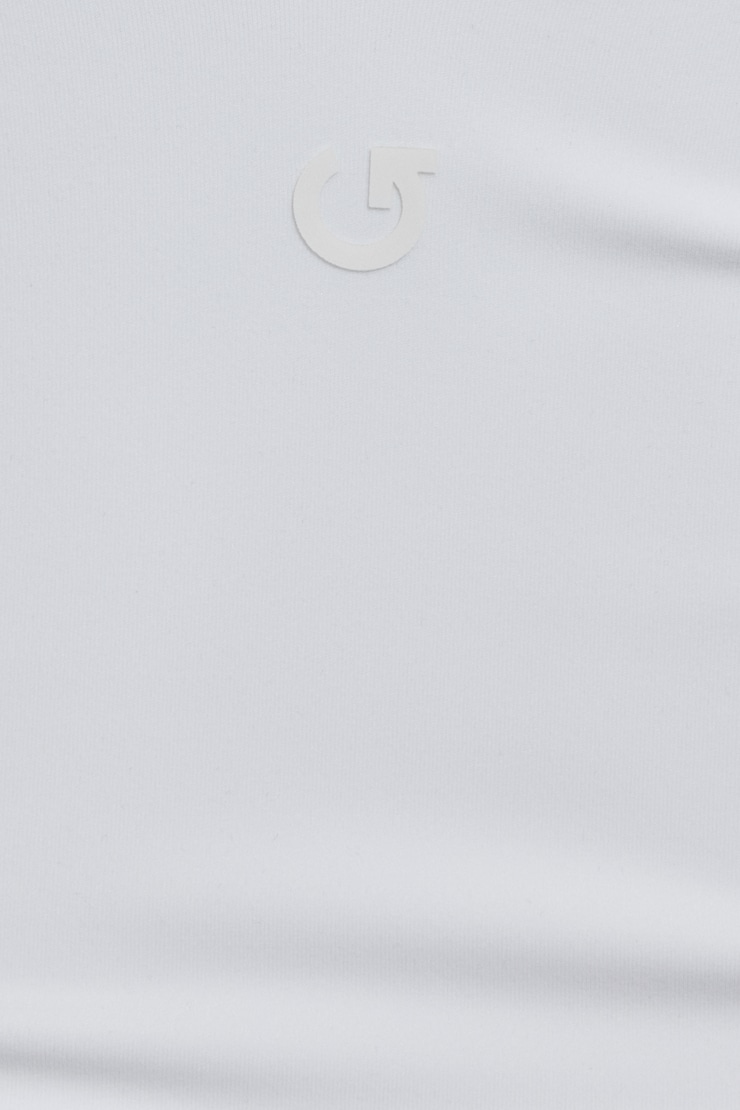 Active V-Back Bodysuit, Bright White, large