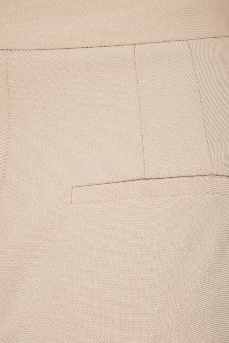 Yasmin Straight Leg Pants Pure Cashmere Brown  large