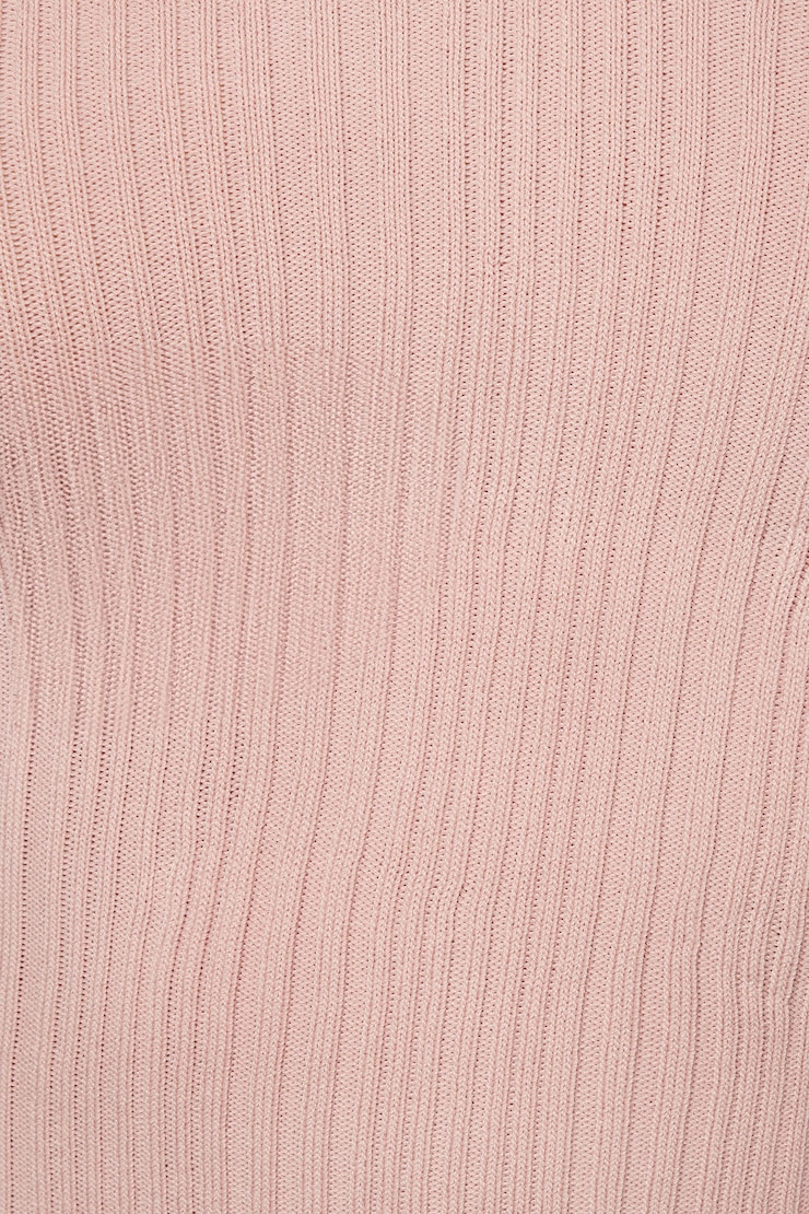 Cami compacte Mauve pâle large