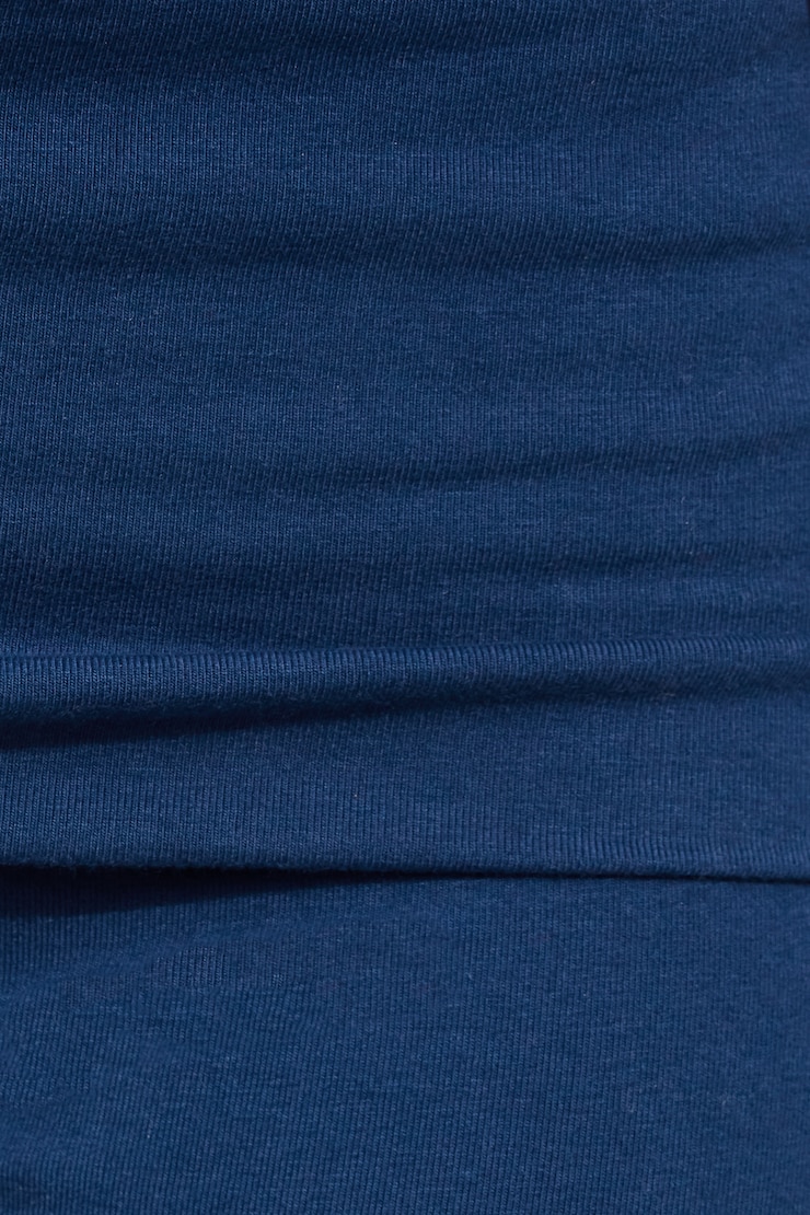 Pantalon évasé en tricot coton doux