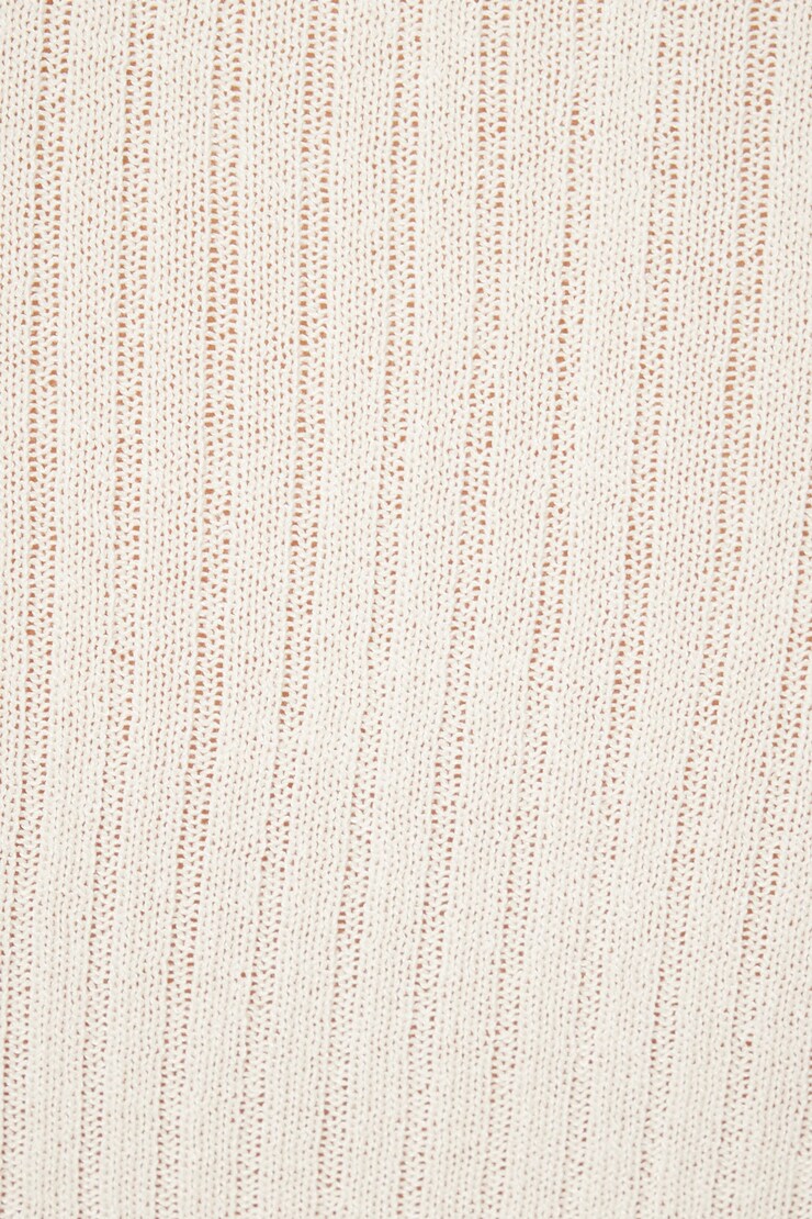 Long Sleeve Crew Neck Sweater Sea Salt Beige large
