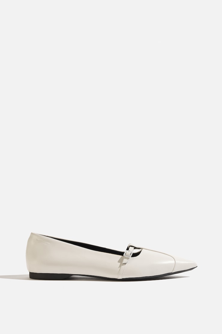 VAGABOND | Hermine Ballet Flats White large