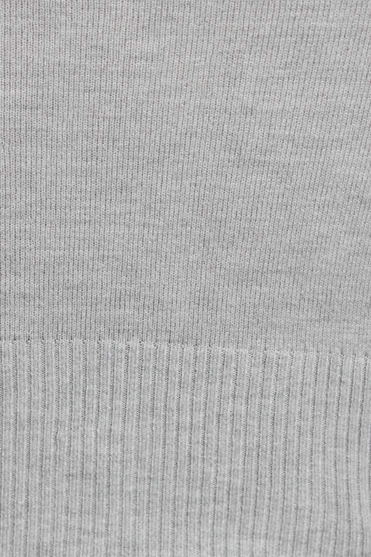 Soft Bodycon Hoodie, Spring Grey Mix, large