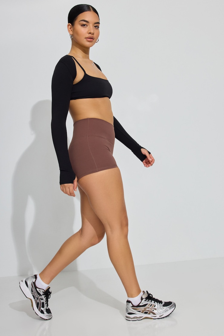 3 Inch Booty Short, Shopping Bag Brown, large