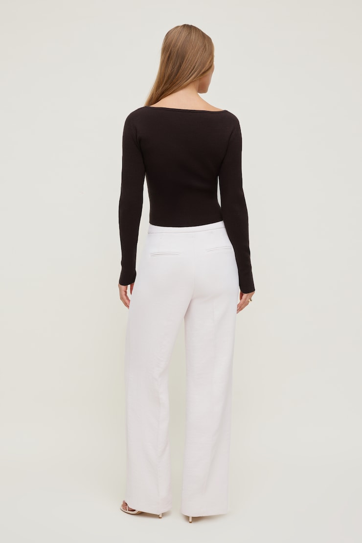 Yasmin Airflow Straight Leg Pants Polished Pearl Beige large