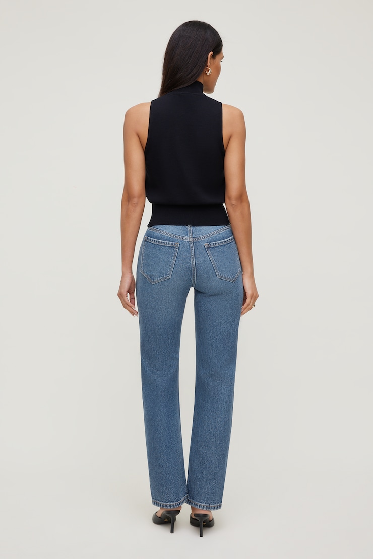 Mock Neck Sweater Vest