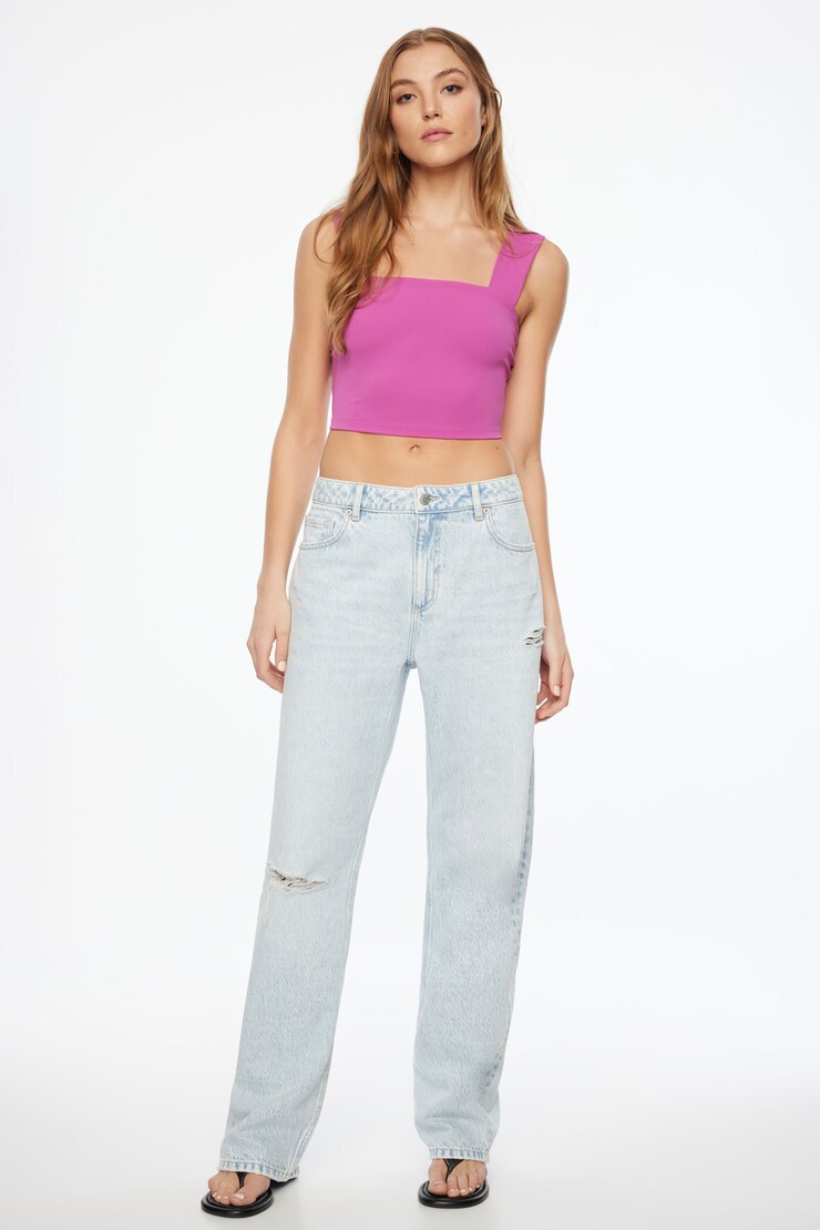 Lota Sculpt Tank Top Meadow Mauve Purple  large