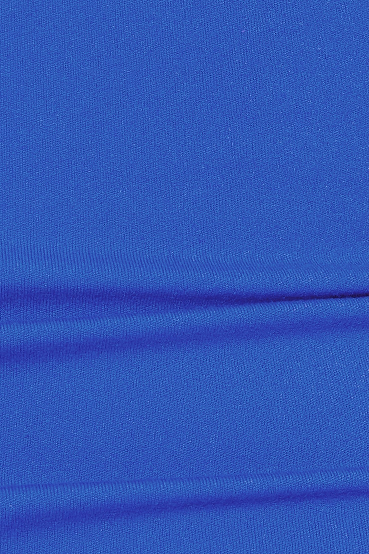 Sleek Underbust Crossback Cami Top, Electric Blue, large