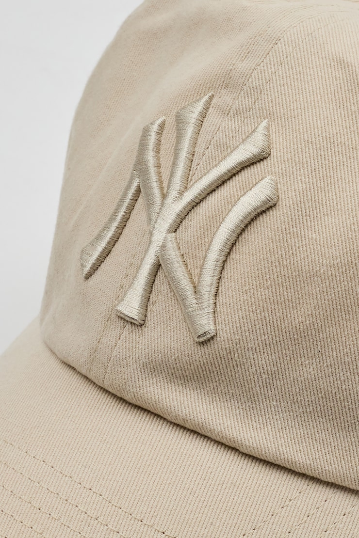 47 BRAND Clean Up Cap  - NY, Bone, large