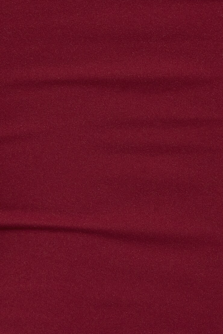 Sleek V-Neck Cami Top, Cabernet Red, large