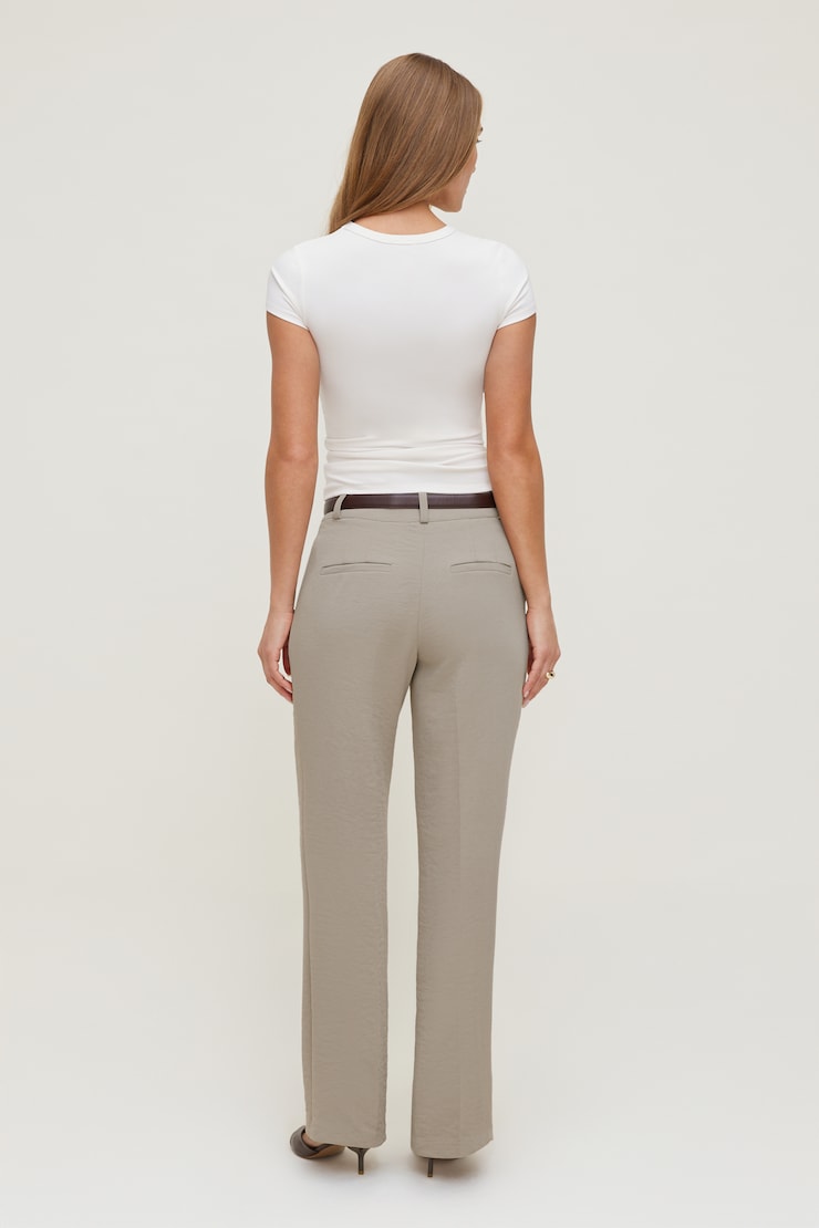Camelia Airflow Clean Straight Leg Pants Pebblestone Beige large