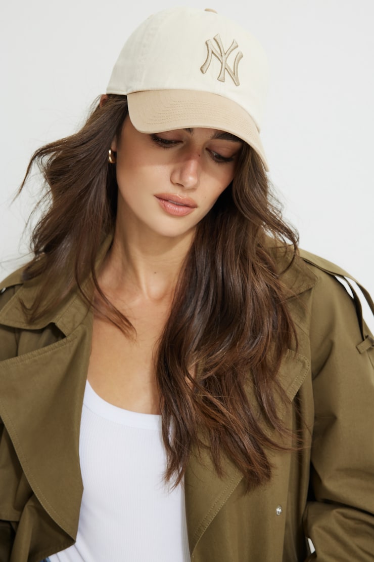 '47 Brand | Two Tone New York Clean Up Cap Natural/Khaki large