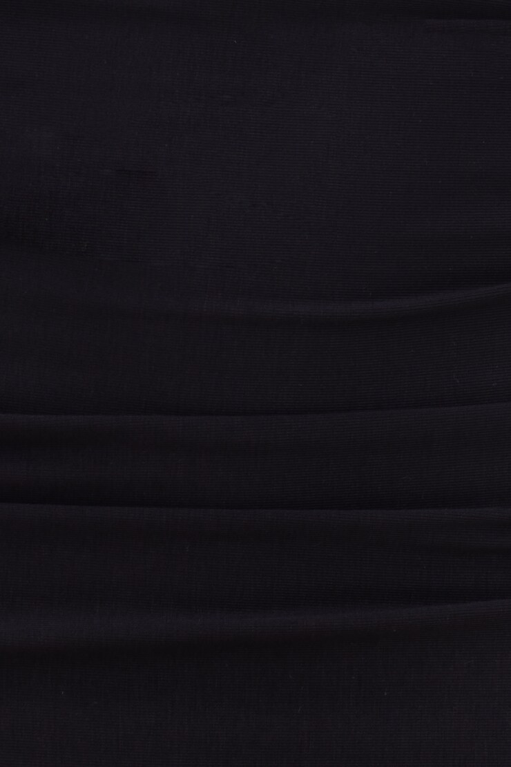 Dolman Mini Dress Jet Black large