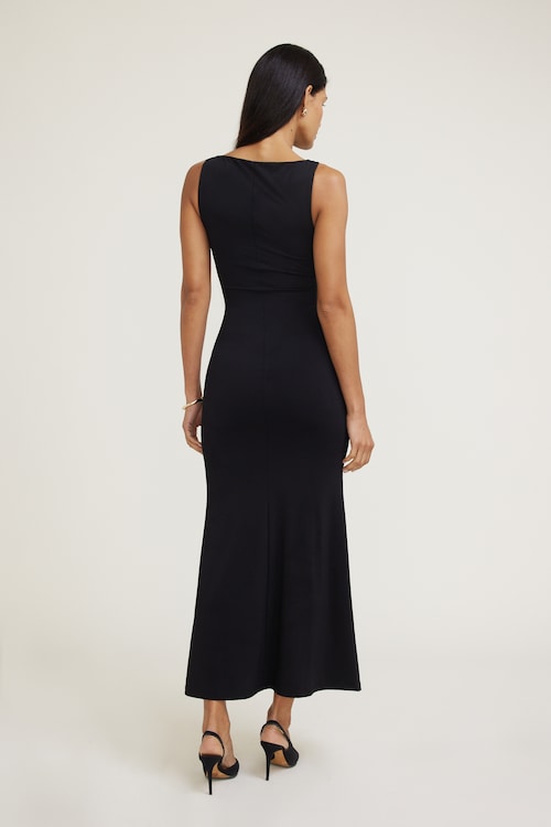 Party Dress - Sculpt Twisted Maxi Dress - Dynamite - Black - Women Clothing Party Dress - Sculpt Twisted Maxi Dress - Dynamite - Black - Women Clothing